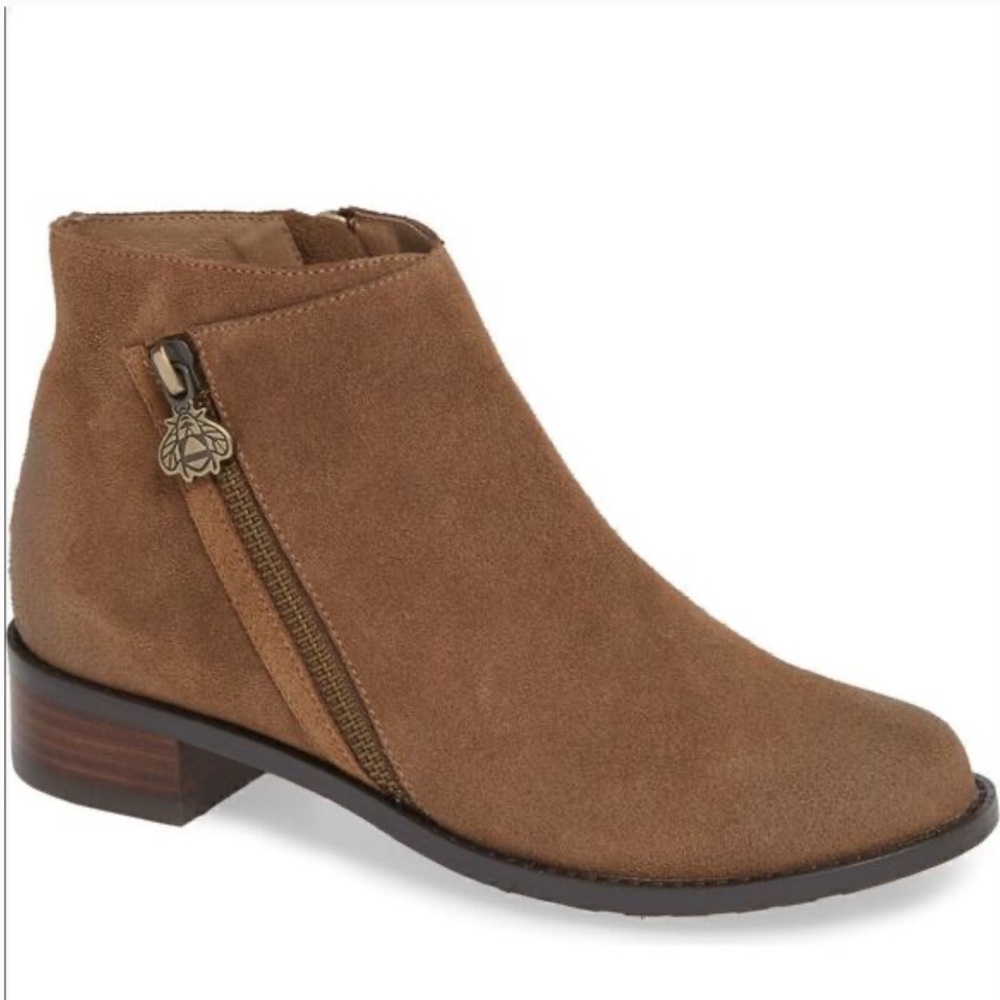 Bettye Muller Concept Trinity Suede Leather‎ Bootie NEW IN BOX!